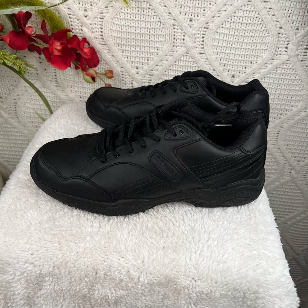 SRMAX | Black Slip Resistant SSR Grip Sneakers Sz 8.5 Comfort - Picture 5 of 12